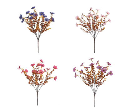 Artificial Autumn Eucalyptus - 5 Branch 35cm Faux Flower