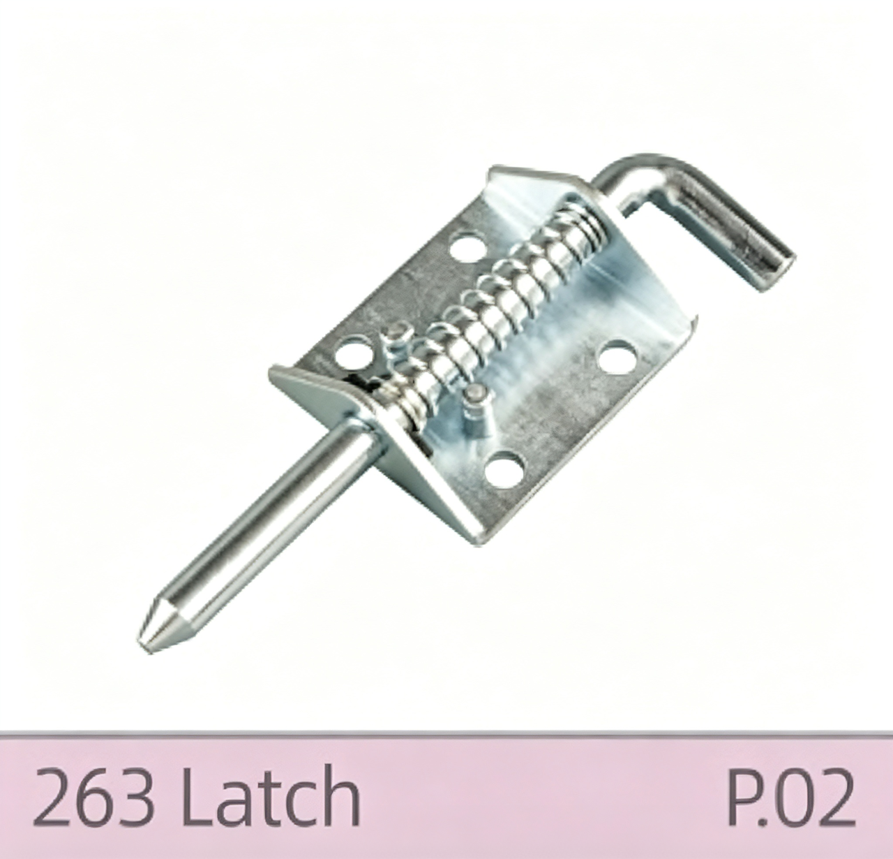 263 Spring Latch | Rotary Telescopic Bolt for Electrical Cabinets